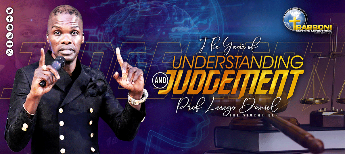 2022 THE YEAR OF UNDERSTANDING AND JUDGEMENT